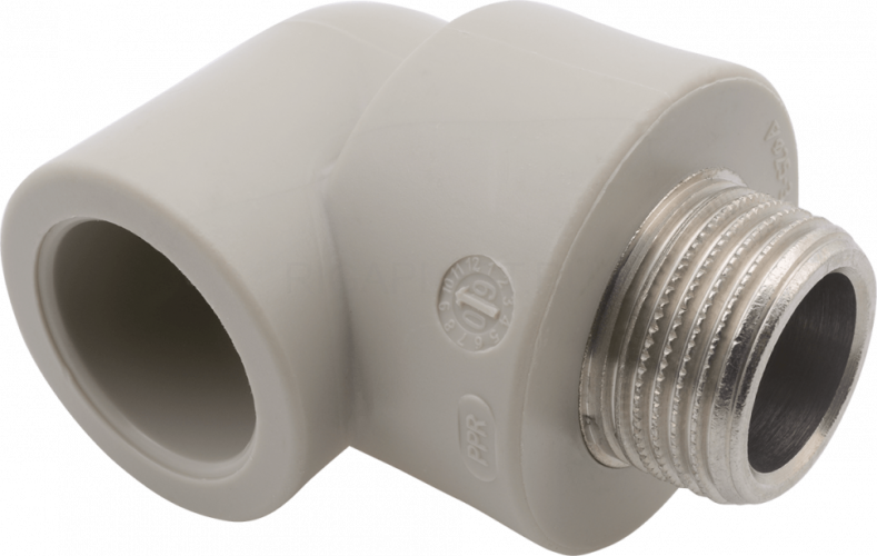 Угол с наружной резьбой 90° 20 х 1/2" AlcaPipe AB216020012