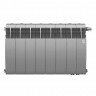Радиатор биметаллический Royal Thermo BiLiner Silver Satin 350 8 секций, нижнее подключение VR80