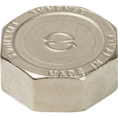 Заглушка STOUT ВР 1 1/4", никелированная, SFT-0027-000114