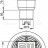 Трап сливной 105х105/50/75 мм, прямой сток, решетка из нержавеющей стали Alcaplast