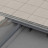 Душевой лоток AlcaPlast Simple с решеткой и опорами APZ9-650M