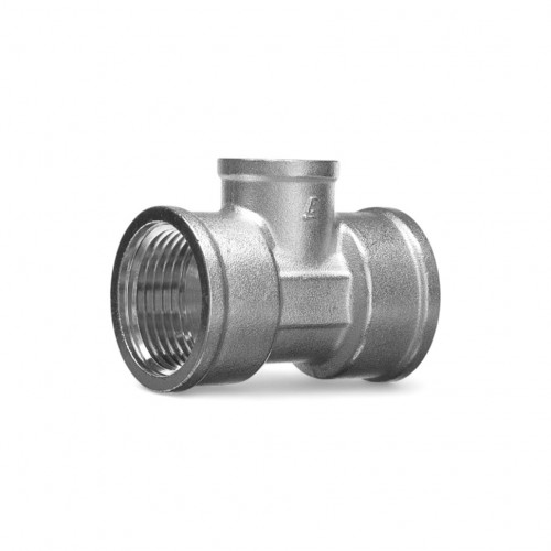 Тройник переходной ВВВ 3/4"х1/2"х3/4" с покрытием TIN CN ELSEN EBF.03.341234T