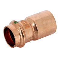 Муфта-вставка пресс 28х22 Profipress SC-Contur Viega 296506