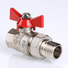 Кран шаровой VALTEC BASE с полусгоном 3/4" VT.227.N.05