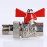 Кран шаровой VALTEC BASE с полусгоном 3/4" VT.227.N.05