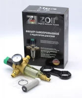 Фильтр с регулятором давления и манометром для холодной воды Zoll Zl-8801