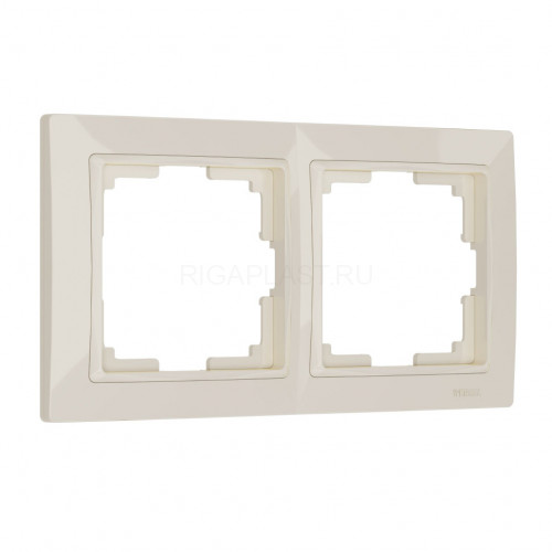 Рамка на 2 поста Werkel Snabb basic (слоновая кость) W0022003