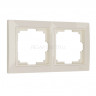 Рамка на 2 поста Werkel Snabb basic (слоновая кость) W0022003