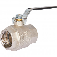 Кран шаровой полнопроходной STOUT 1 1/2", ВР/ВР, ручка «рычаг», SVB-0001-200040