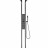 Душевая панель GANZER GZ01168-Q, графит
