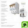 Автомат Werkel 3P 25 A C 4,5 кА W903P254