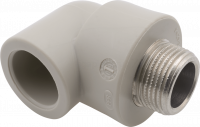 Угол с наружной резьбой 90° 25 х 3/4" AlcaPipe AB216025034