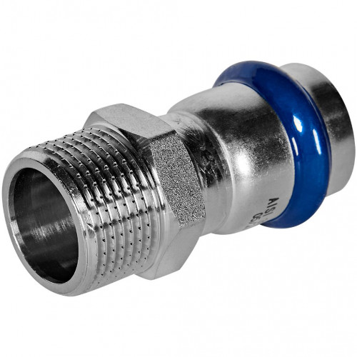 Переходник STOUT ВПр-НР, 22 мм x 3/4 дюйма, из нержавеющей стали, SSS-2021-002234