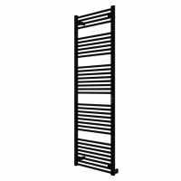 Полотенцесушитель бытовой электрический D-LINE DL-180-50-BM, чёрный янтарь матовый RIFAR