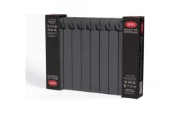 Радиатор биметаллический RIFAR MONOLIT 500 10 секций, боковое подключение (титан)