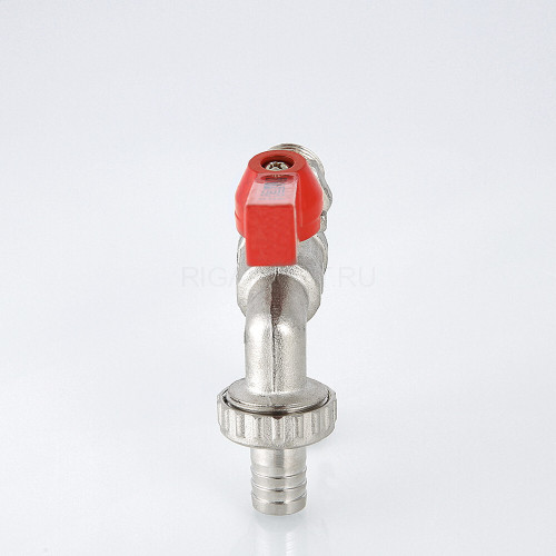 Кран водоразборный VALTEC 1" НР, со съёмным штуцером, флажок (VT.051.N.06)