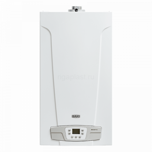 Котел газовый настенный BAXI ECO-4S 24 F двухконтурный, 7659670-- + Комплект дымохода "антилед"