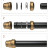 Муфта прямая латунная с наружной резьбой ПНД 40х1 1/4" Millennium PFBM4032 (715 11/4")