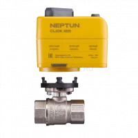 Кран шаровый с электроприводом Neptun Bugatti Click 12 В 3/4"