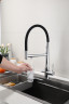 Смеситель для кухни HansenPRO HL15090, с подключением к фильтру, с гибким изливом, хром