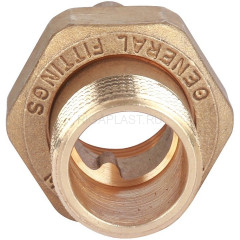 Разъемное соединение STOUT "американка" ВН 1/2", уплотнение под гайкой o-ring кольцо, SFT-0040-000012