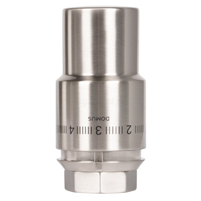 Термоголовка жидкостная Royal Thermo Design PRO М30х1,5 (матовый никель)
