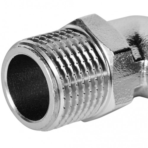 Угольник-переходник ROMMER ВПр-НР 22 мм x 1/2" из нержавеющей стали, RSS-1010-002212