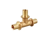 Тройник аксиальный латунный 32x20x32 Ver-pro VRP322032T