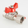 Кран шаровой VALTEC 1/2" × 3/8" ВР/ВР, для манометра (VT.807.N.0403)