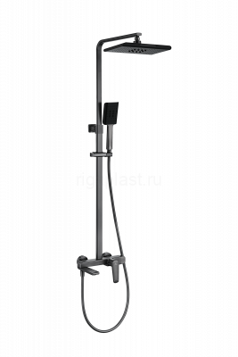 Душевая система GANZER GZ02162-Q, графит