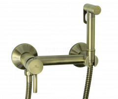 Смеситель с гигиеническим душем GANZER GZ12202-D Set, бронза