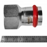 Переходник ROMMER ВР 28 мм x 1" из нержавеющей стали, RSS-0022-000281