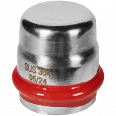 Заглушка ROMMER 35 мм из нержавеющей стали, RSS-0025-000035