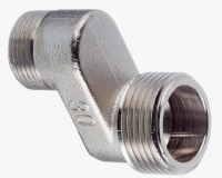 Эксцентрик 3/4х1/2" НР-НР - диаметр 40 мм, никель ZEISSLER, ZSr.161.X.0845.40