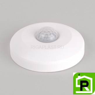 Инфракрасный датчик движения 6m 2.2-4m 100W IP20 360° SNS-M-14 белый