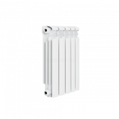 Радиатор алюминиевый RIFAR Alum Eco 500 5 секций, боковое подключение (белый RAL 9016)