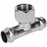 Тройник-переходник ROMMER ВПр-ВР 18 мм x 3/4" из нержавеющей стали, RSS-1015-001834