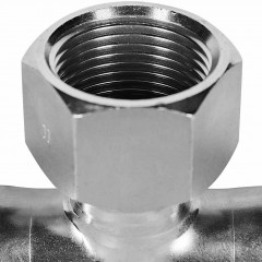 Тройник-переходник ROMMER ВПр-ВР 18 мм x 3/4" из нержавеющей стали, RSS-1015-001834