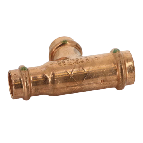 Тройник переходной пресс 22х18х18 Profipress SC-Contur Viega 315054
