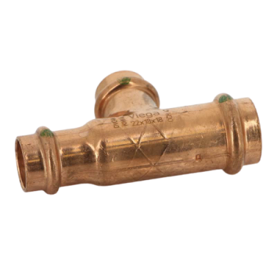 Тройник переходной пресс 22х18х18 Profipress SC-Contur Viega 315054