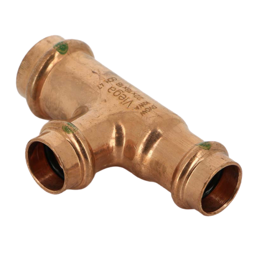 Тройник переходной пресс 22х18х18 Profipress SC-Contur Viega 315054
