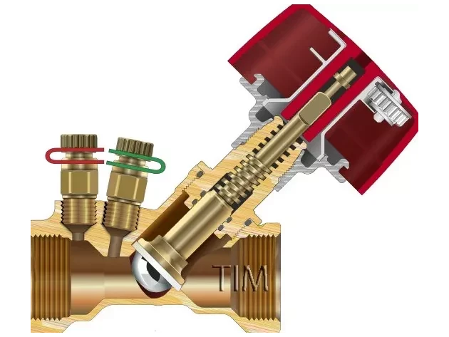 Клапан балансировочный ручной 3/4" ZEISSLER