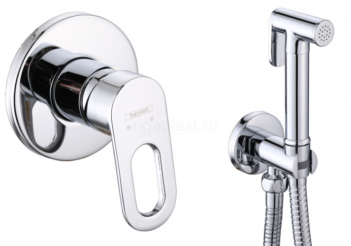 Смеситель для биде HANSEN HL6110, хром