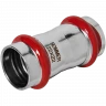 Муфта равнопроходная ROMMER 22 мм из нержавеющей стали, RSS-0017-000022