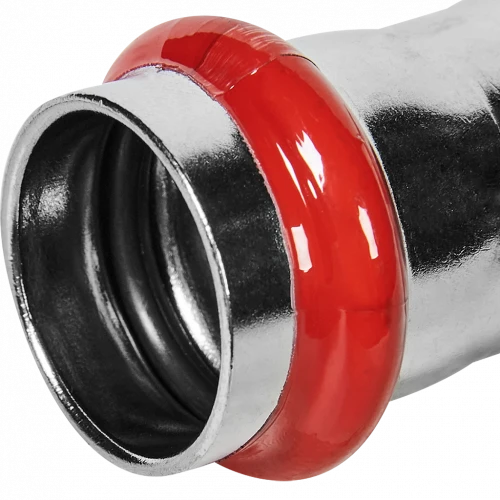 Муфта равнопроходная ROMMER 22 мм из нержавеющей стали, RSS-0017-000022