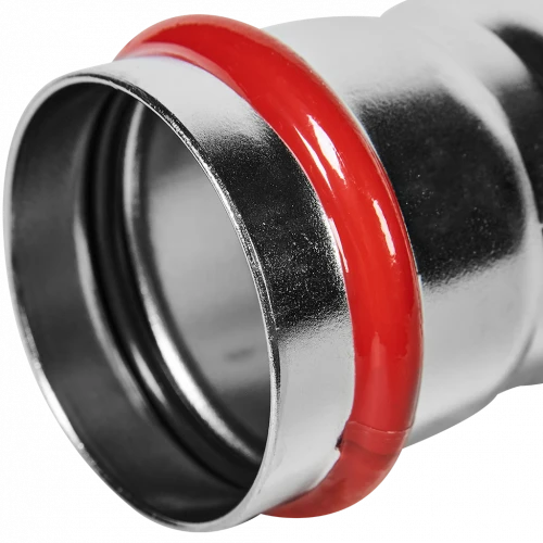 Муфта равнопроходная ROMMER 54 мм из нержавеющей стали, RSS-0017-000054