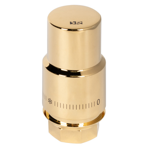 Термоголовка жидкостная Royal Thermo Design PRO М30х1,5 (золото)