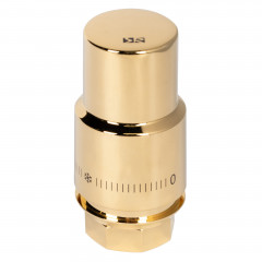 Термоголовка жидкостная Royal Thermo Design PRO М30х1,5 (золото)