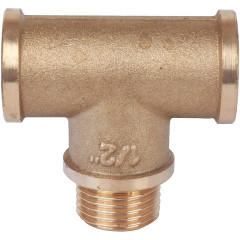 Тройник STOUT ВНВ 1/2"×1/2"×1/2", SFT-0064-121212
