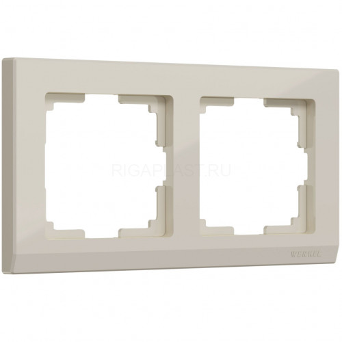 Рамка на 2 поста Werkel Stark (слоновая кость) W0021803